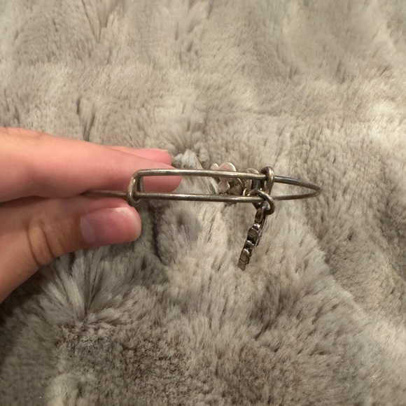 DISCONTINUED Alex & Ani Silver Disney Cinderella Castle Bracelet - Picture 4 of 4